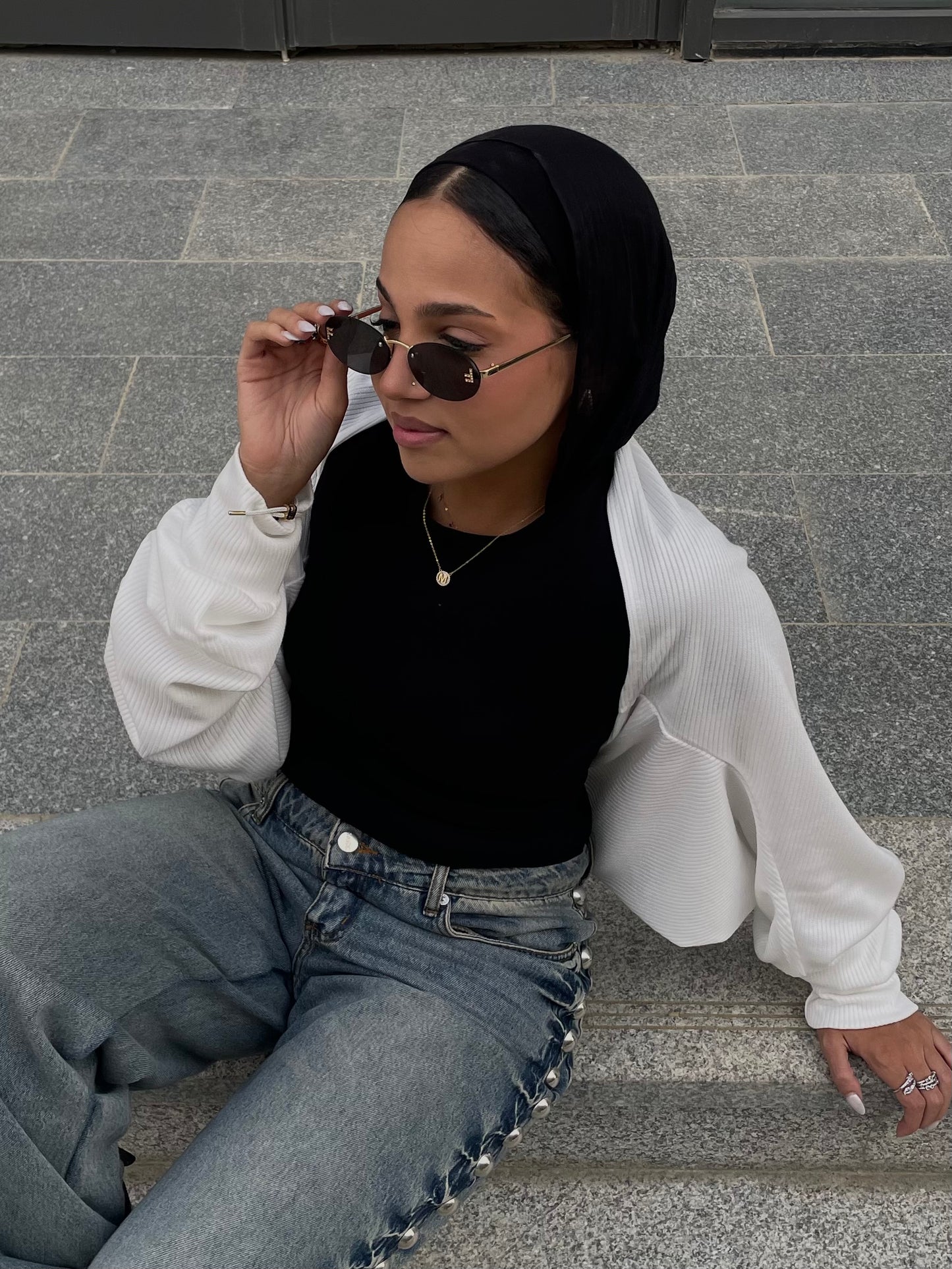 Aura sleeves White