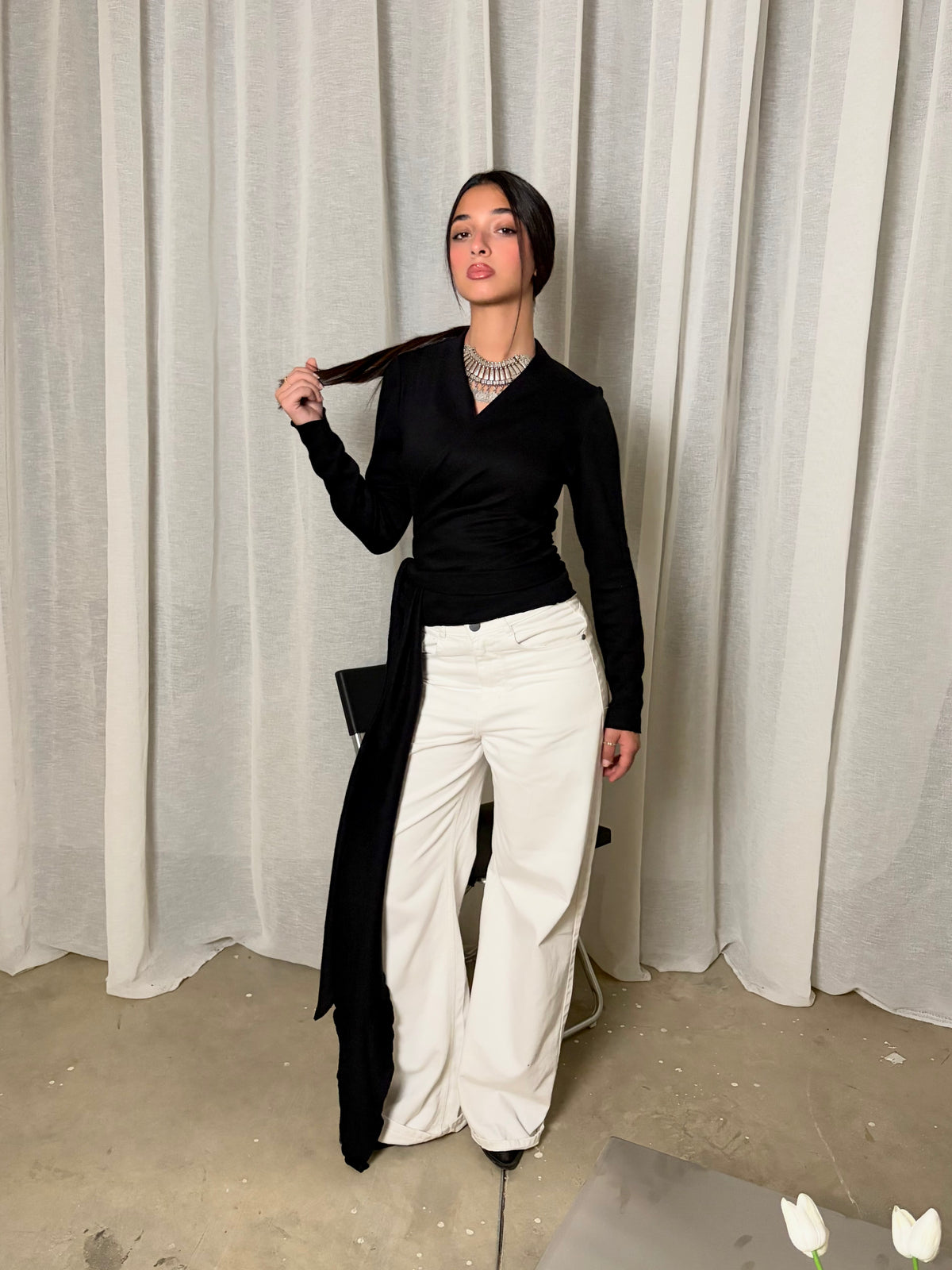 WINTER WRAP TOP