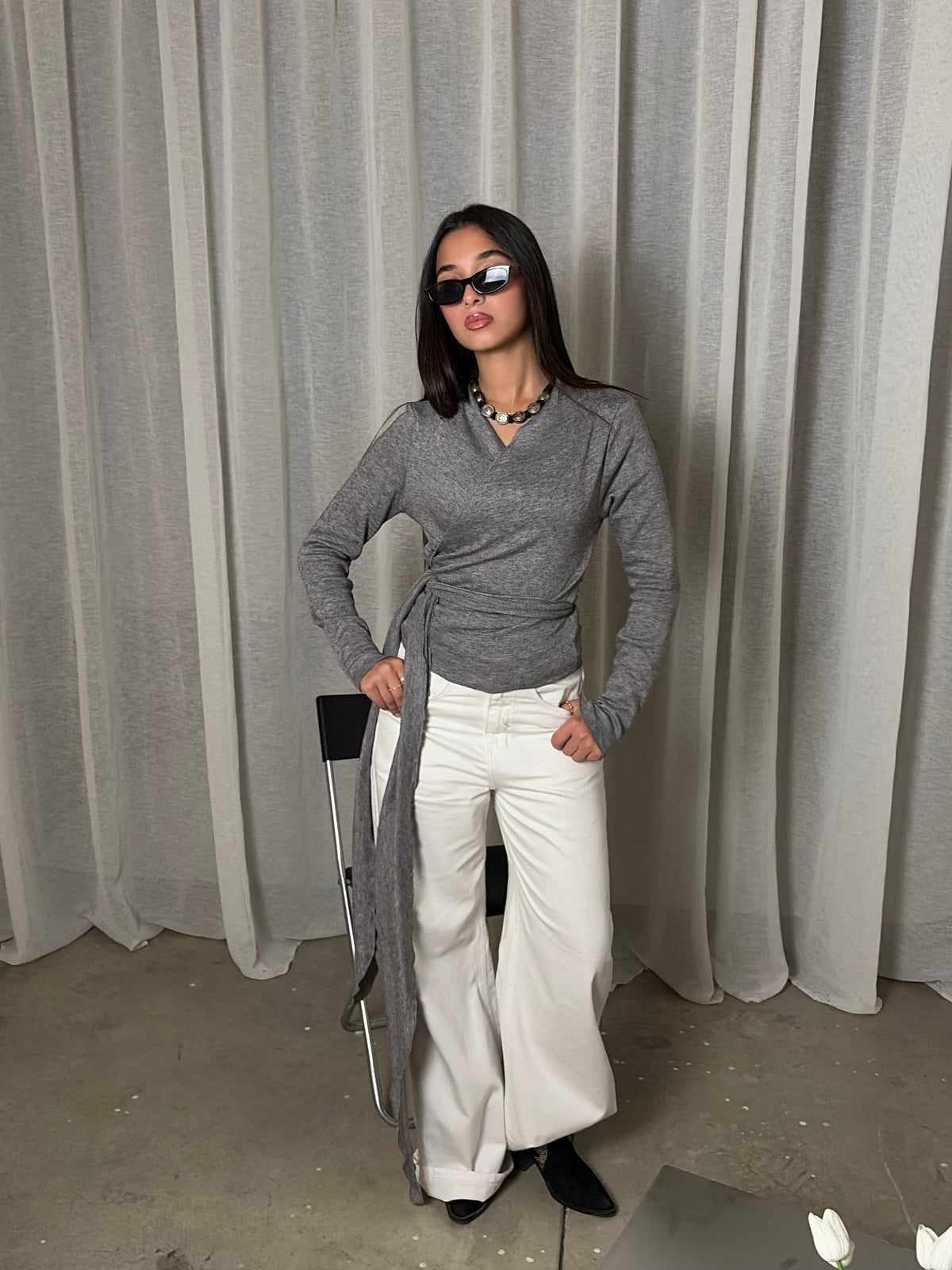 WINTER WRAP TOP