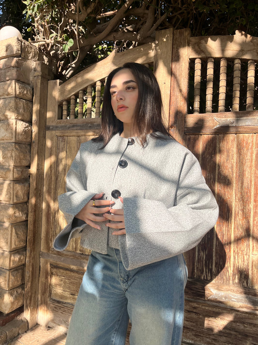 It girl jacket grey