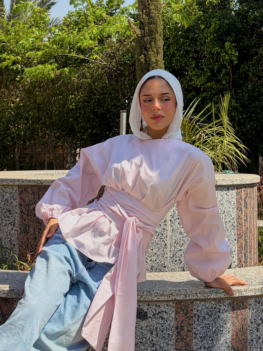 The poplin top