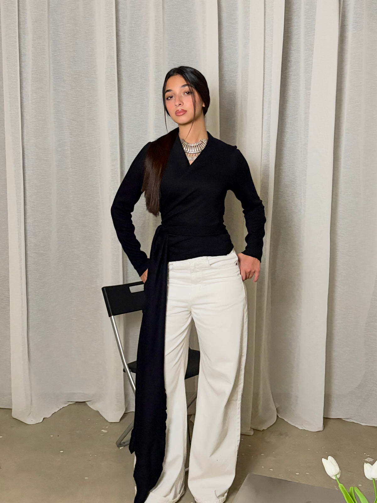 WINTER WRAP TOP