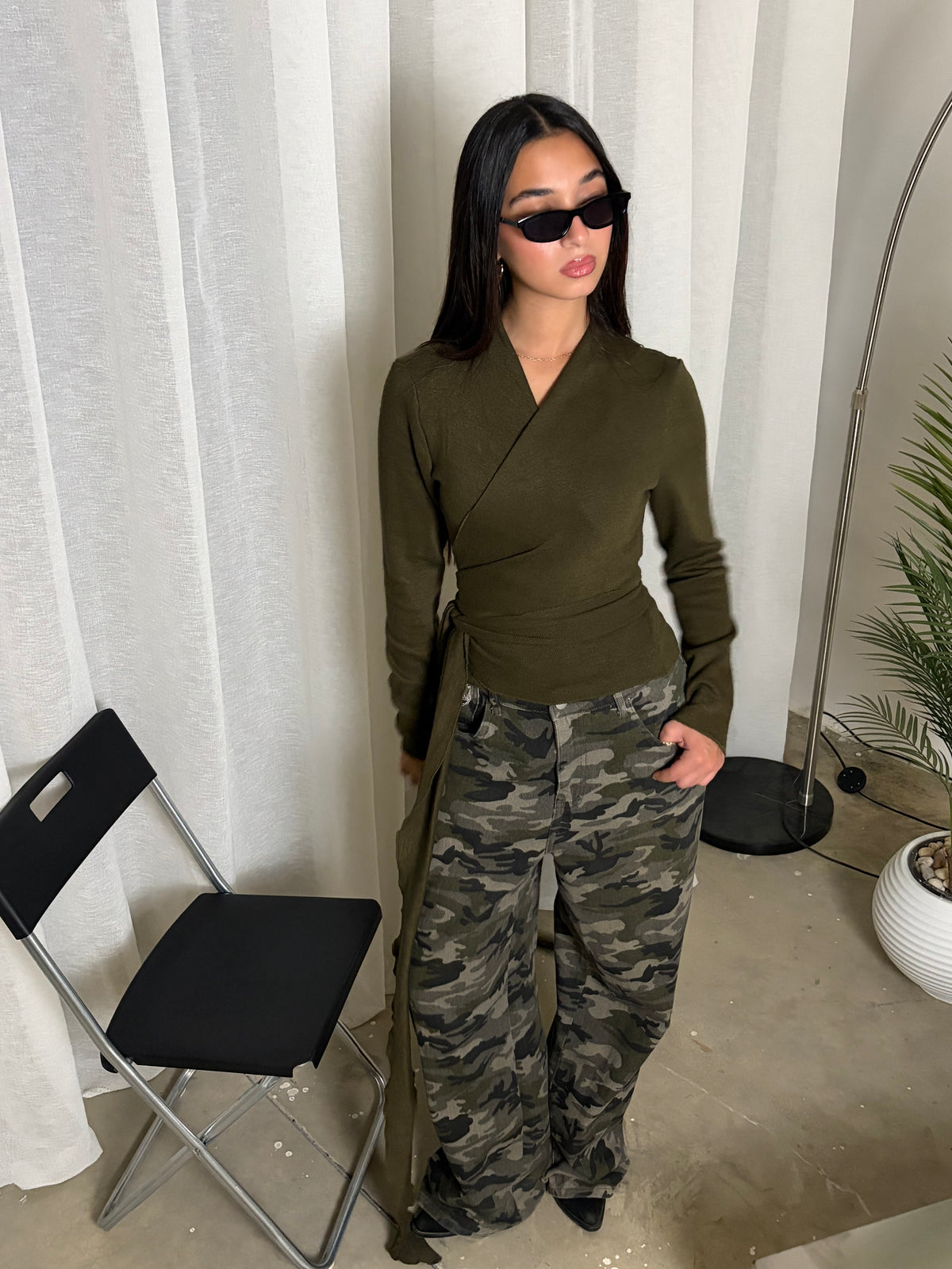 WINTER WRAP TOP