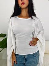 Butterfly top white