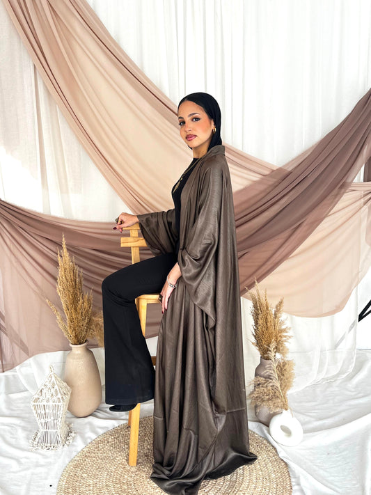 Layali kaftan in Honey bronze