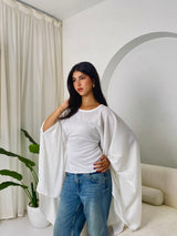 Butterfly top white