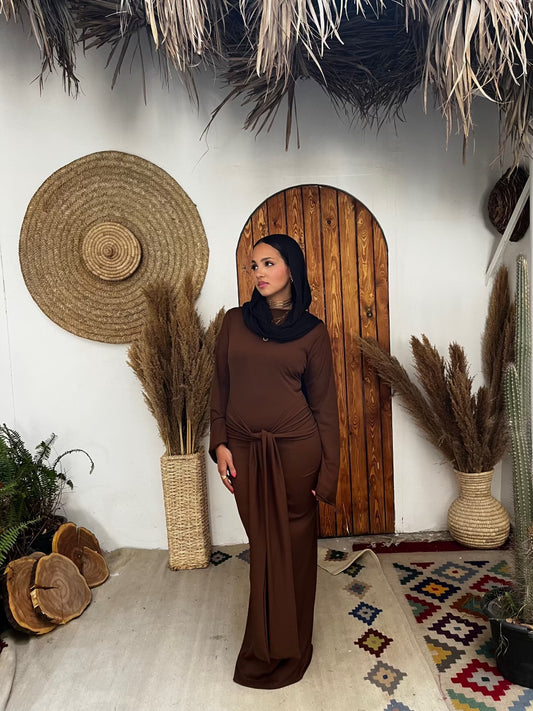 Femi dress "brown"